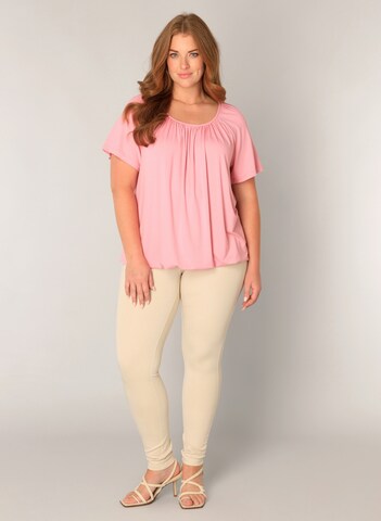 BASE LEVEL CURVY Shirt in Pink: front