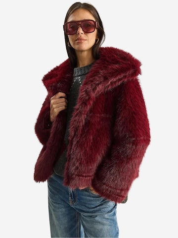 Bianco Lucci Wintermantel in Rood