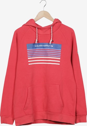 s.Oliver Kapuzenpullover XL in Rot: Vorderseite