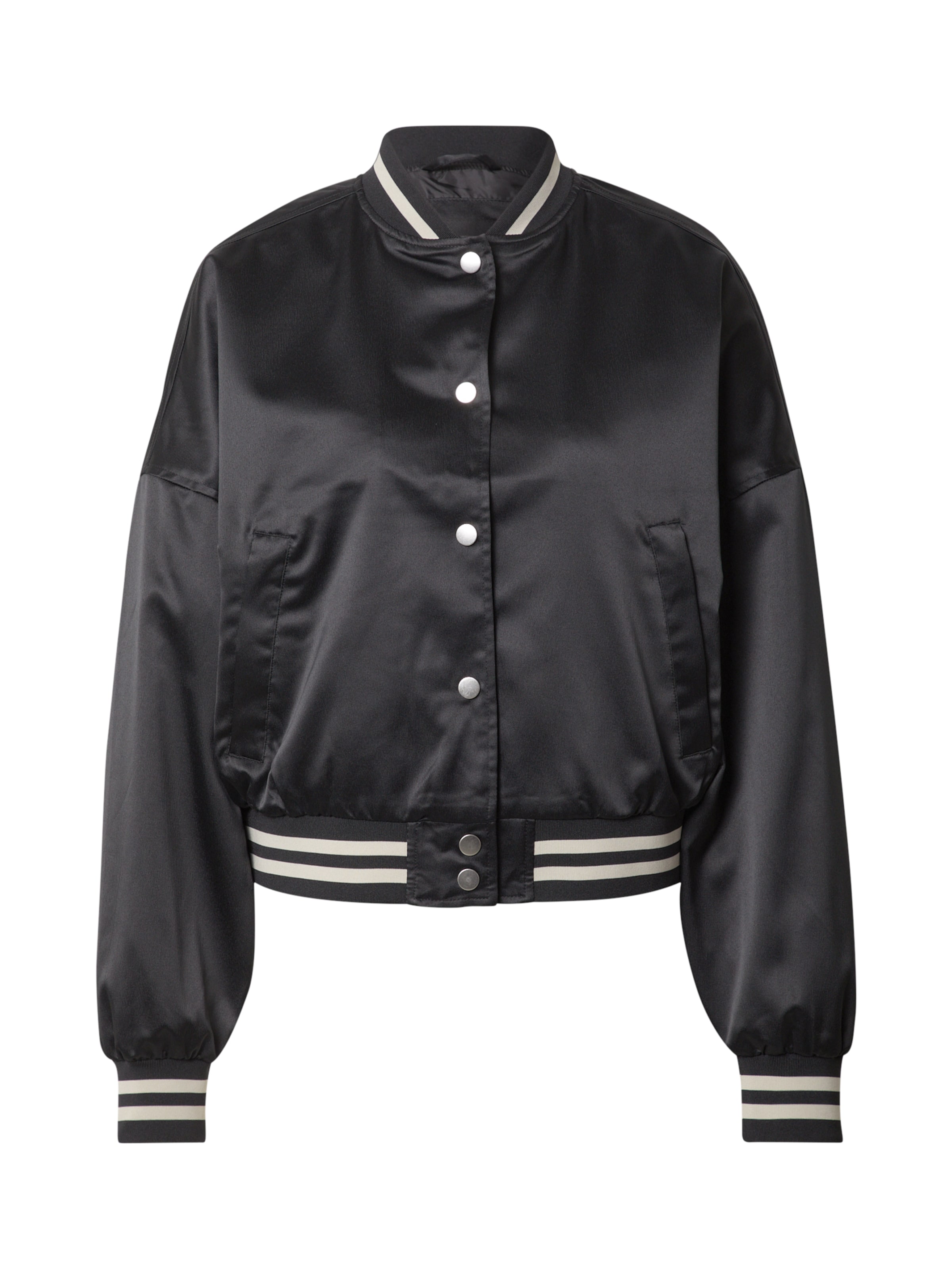 Urban Classics Overgangsjakke i sort: forside