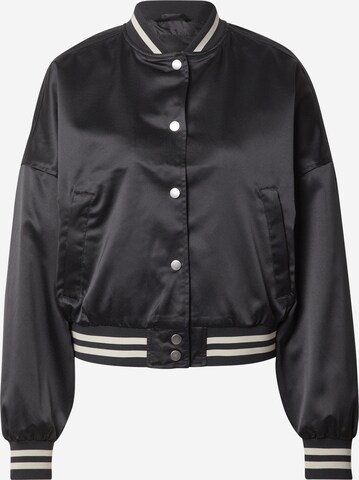 Urban Classics Between-Season Jacket in Black: front