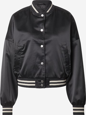 Urban Classics Between-season jacket in Black: front