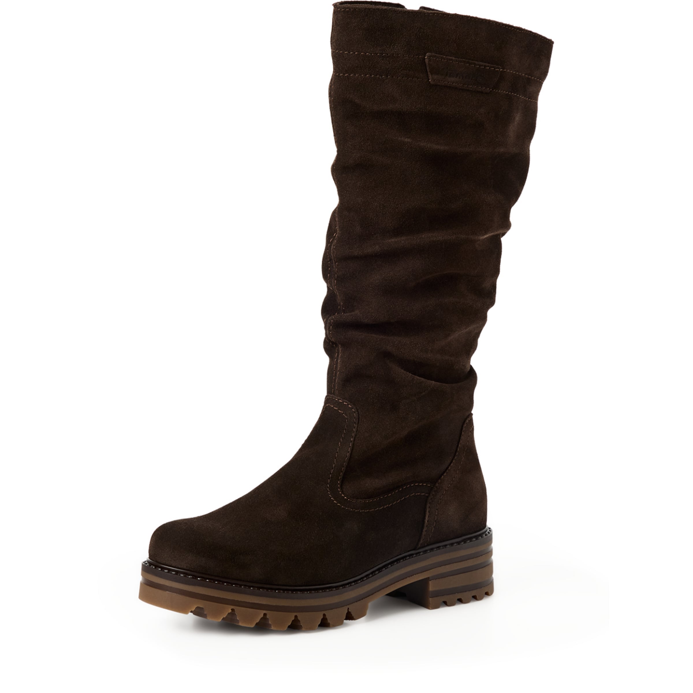 Tamaris Bottes en 36 en brun foncé, Vue avec produit