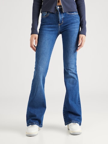 ARMEDANGELS Flared Jeans 'Anama' in Blauw: voorkant