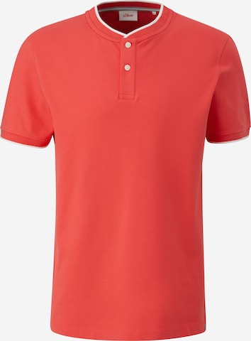 s.Oliver Shirt in Oranje: voorkant