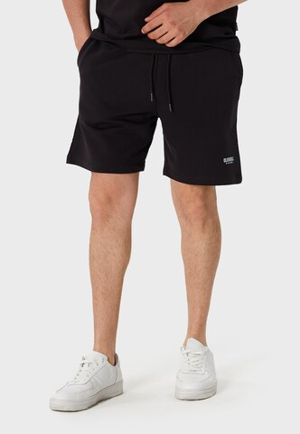 Oldskull Regular Sweatshorts 'Basic Osk' in Schwarz: Vorderseite