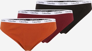 Tanga de la Calvin Klein Underwear pe mov: față