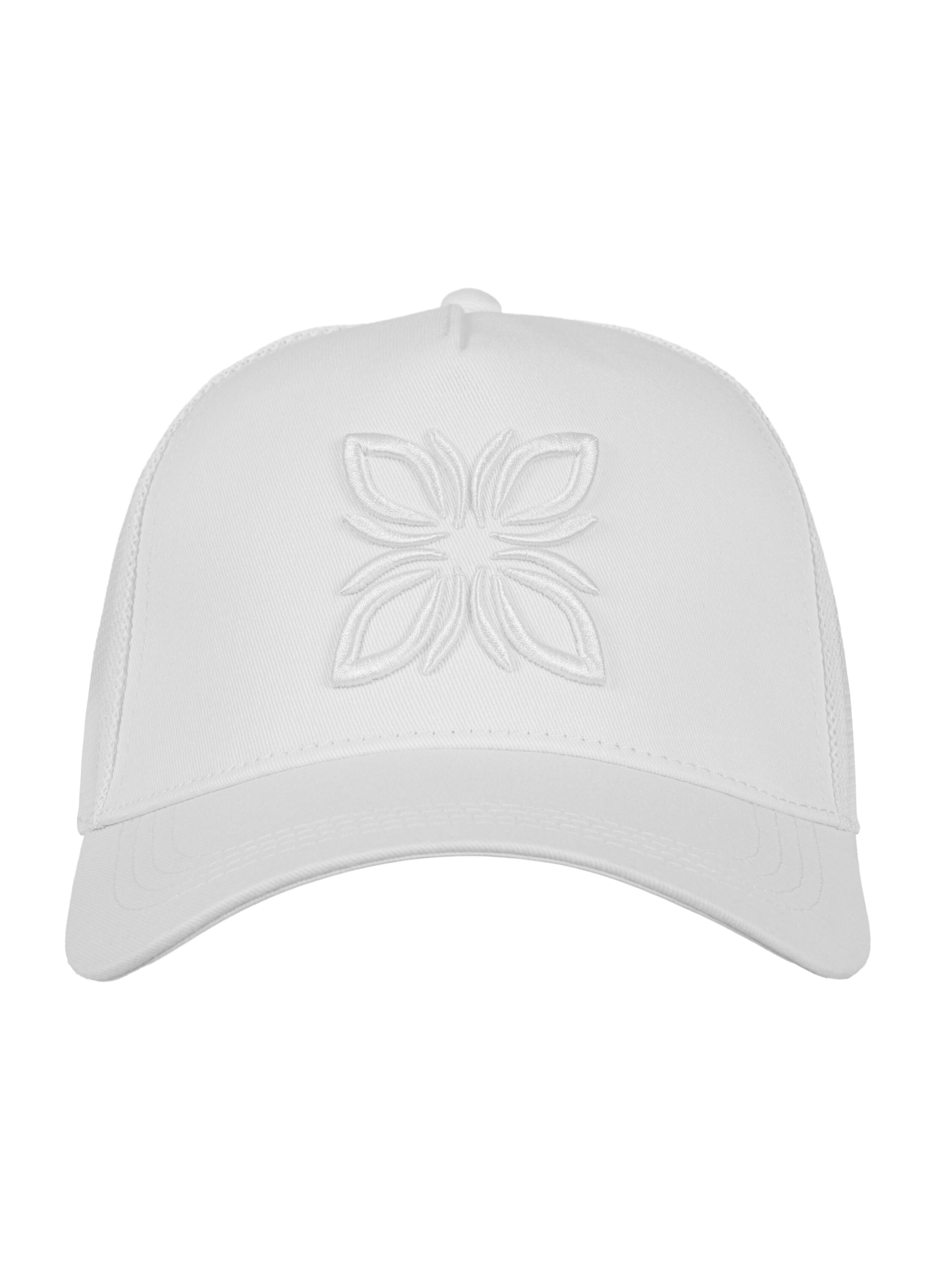 OMNANA Cap 'LAYZEE™'‌‌‌‌‌‌‌‌‌ in Weiß: Vorderseite