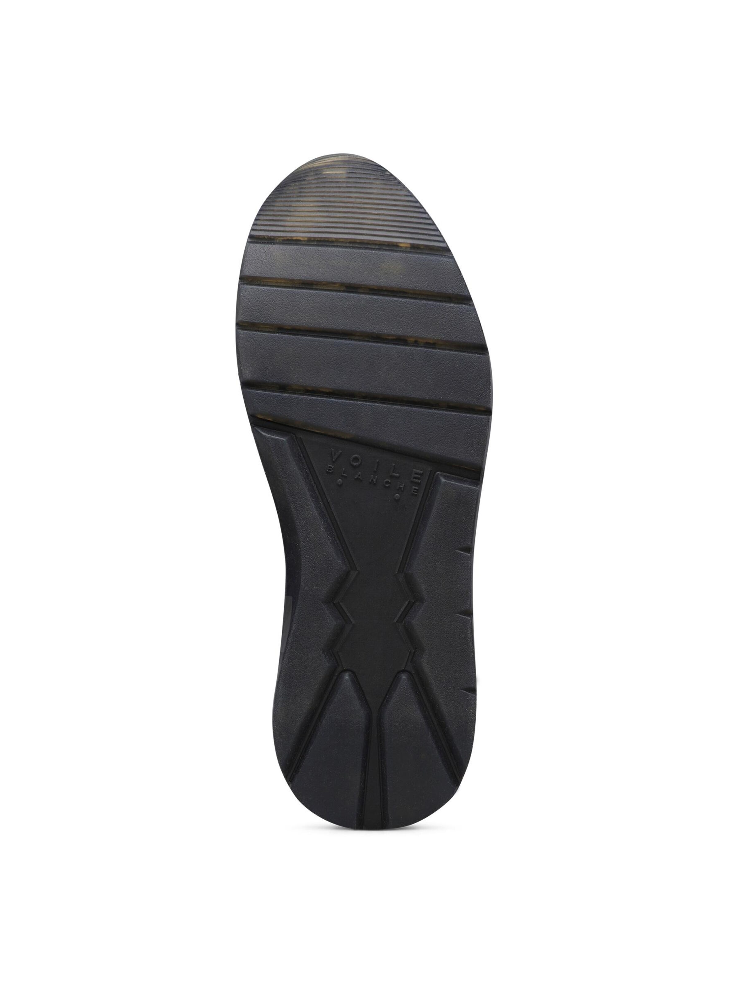 Voile blanche Platform trainers 'CLUB01.' in Black