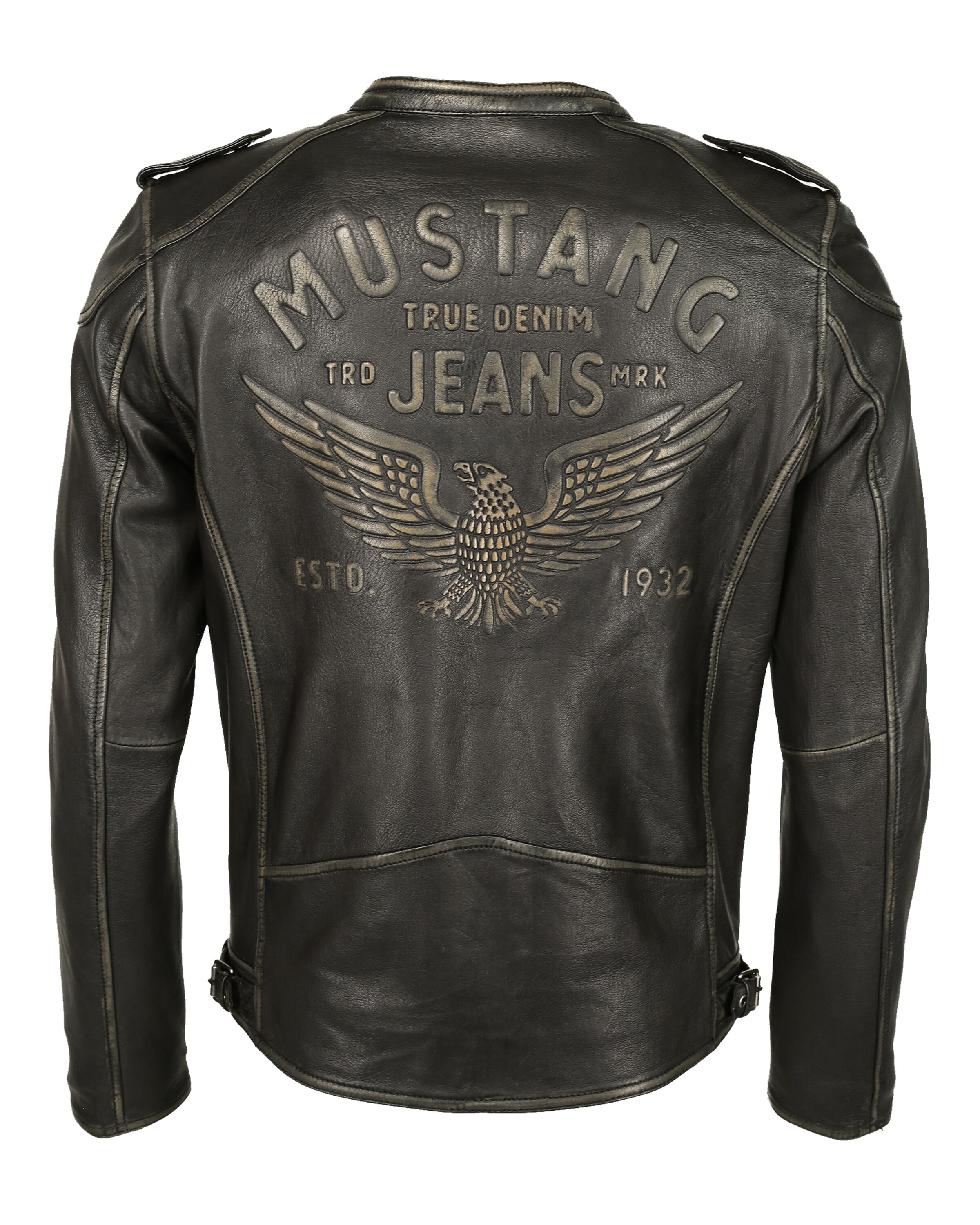 MUSTANG Between-season jacket ' 31020136 ' in Black