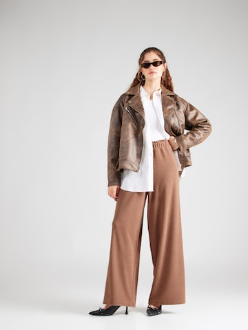 ABOUT YOU Loose fit Pants 'Fotini' in Brown