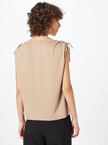 T-shirt s.Oliver BLACK LABEL en beige