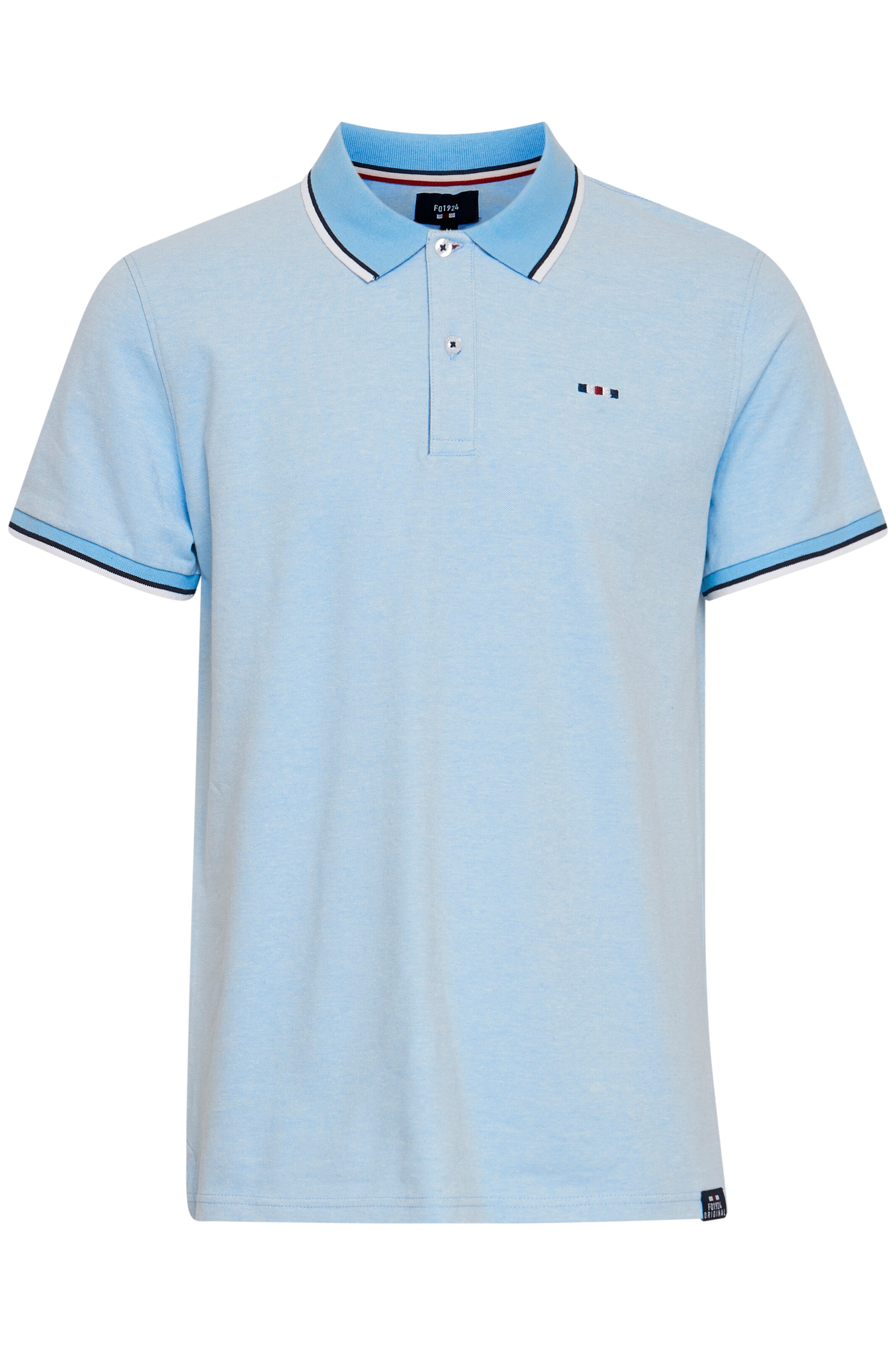 FQ1924 Shirt 'Evander' in Blauw: voorkant