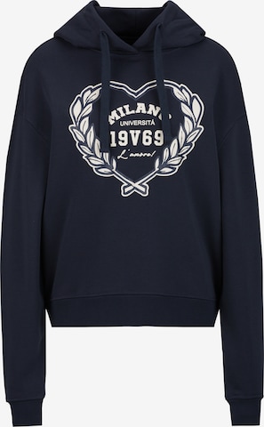 Pull-over 'Kara College' 19V69 ITALIA en bleu : devant