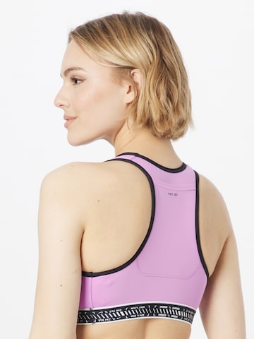 NIKE Bustier Sport-BH in Lila