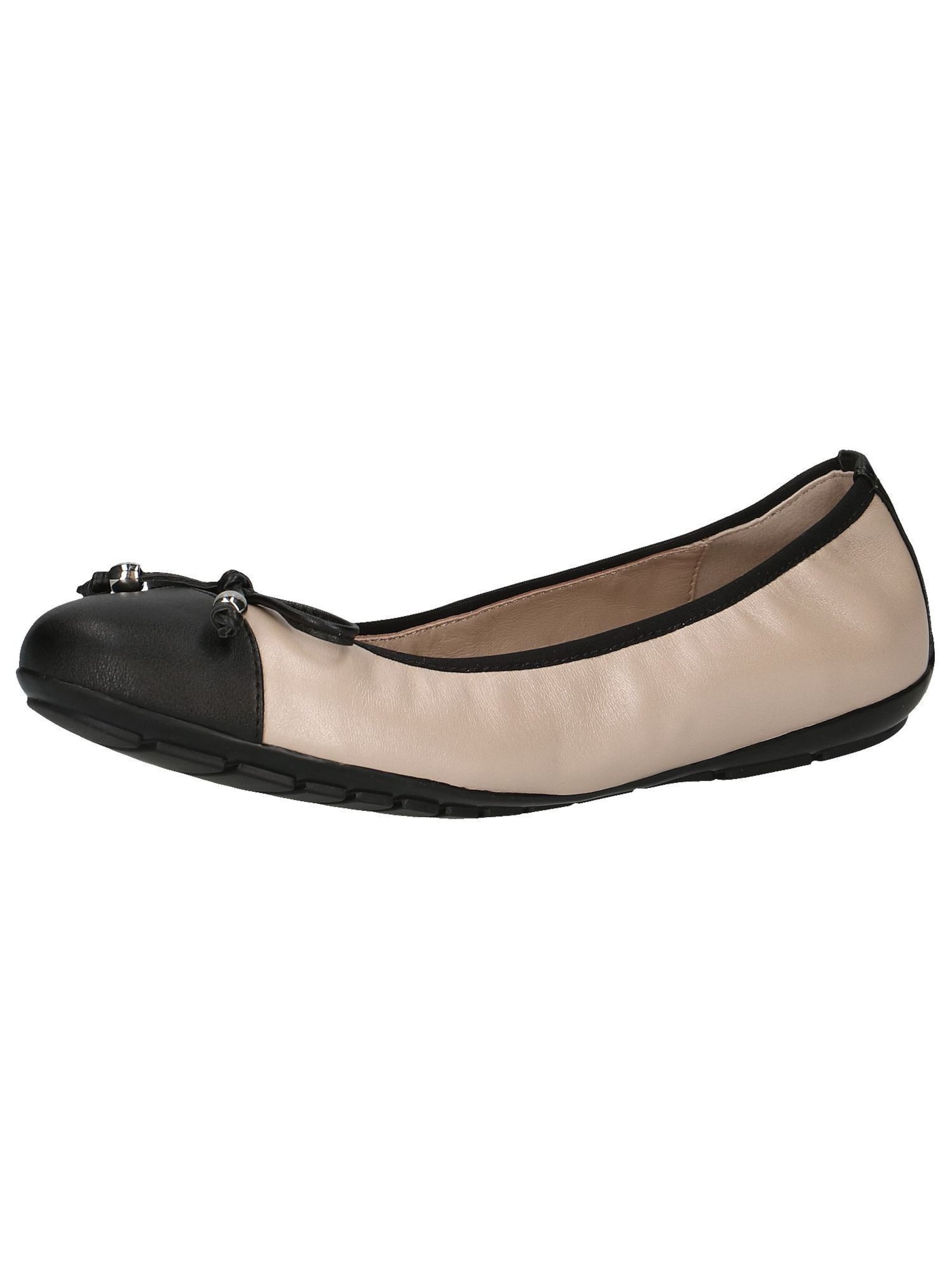 CAPRICE Ballerina in Beige: voorkant