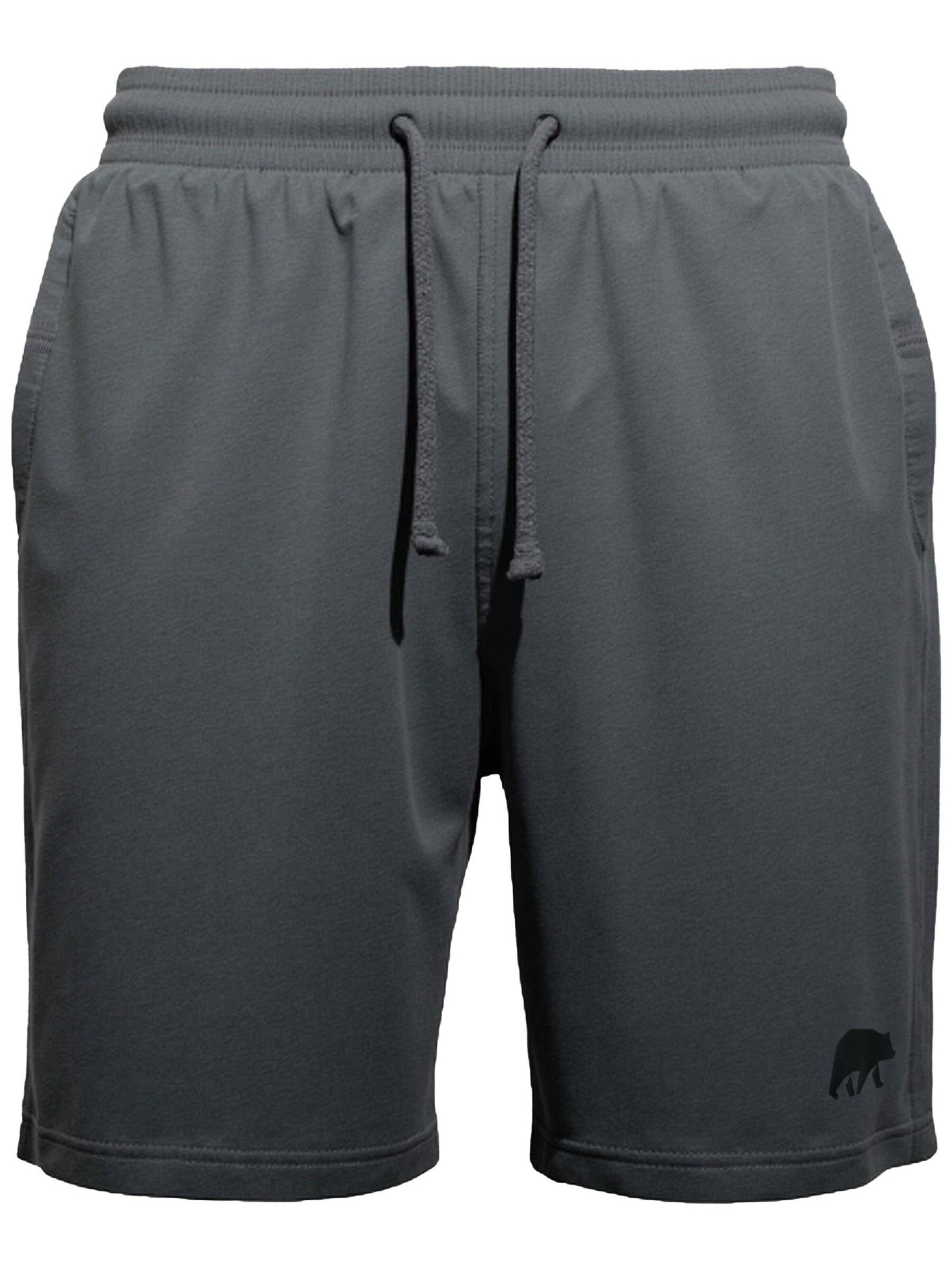 FORSBERG Regular Hose 'Jogger Shorts'‌‌‌‌‌‌‌ in Grau: Vorderseite