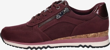 MARCO TOZZI Sneaker low 'Sneakers Laag' in Rot: Vorderseite