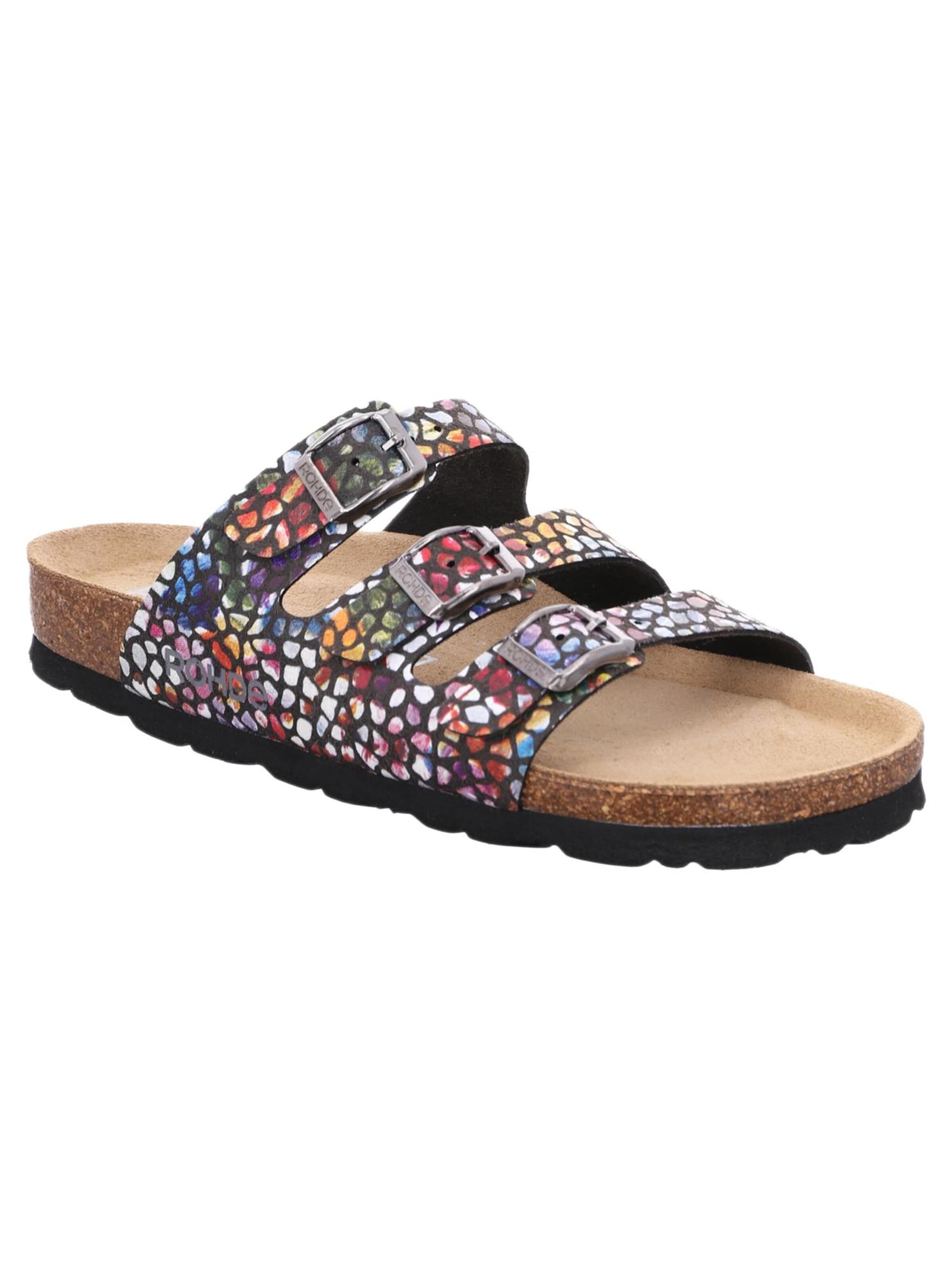 ROHDE Mules 'Alba' in Mixed colors