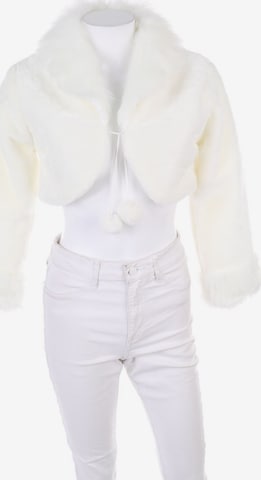 UNBEKANNT Jacket & Coat in M in White: front