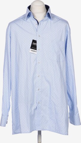 OLYMP Button Up Shirt in XS in Blue: front