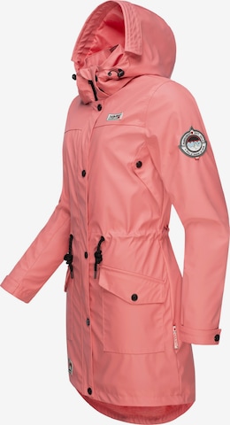 NAVAHOO Between-seasons coat 'Deike' in Pink