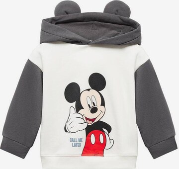 MANGO KIDS Sweatshirt 'Melater' in Wit: voorkant