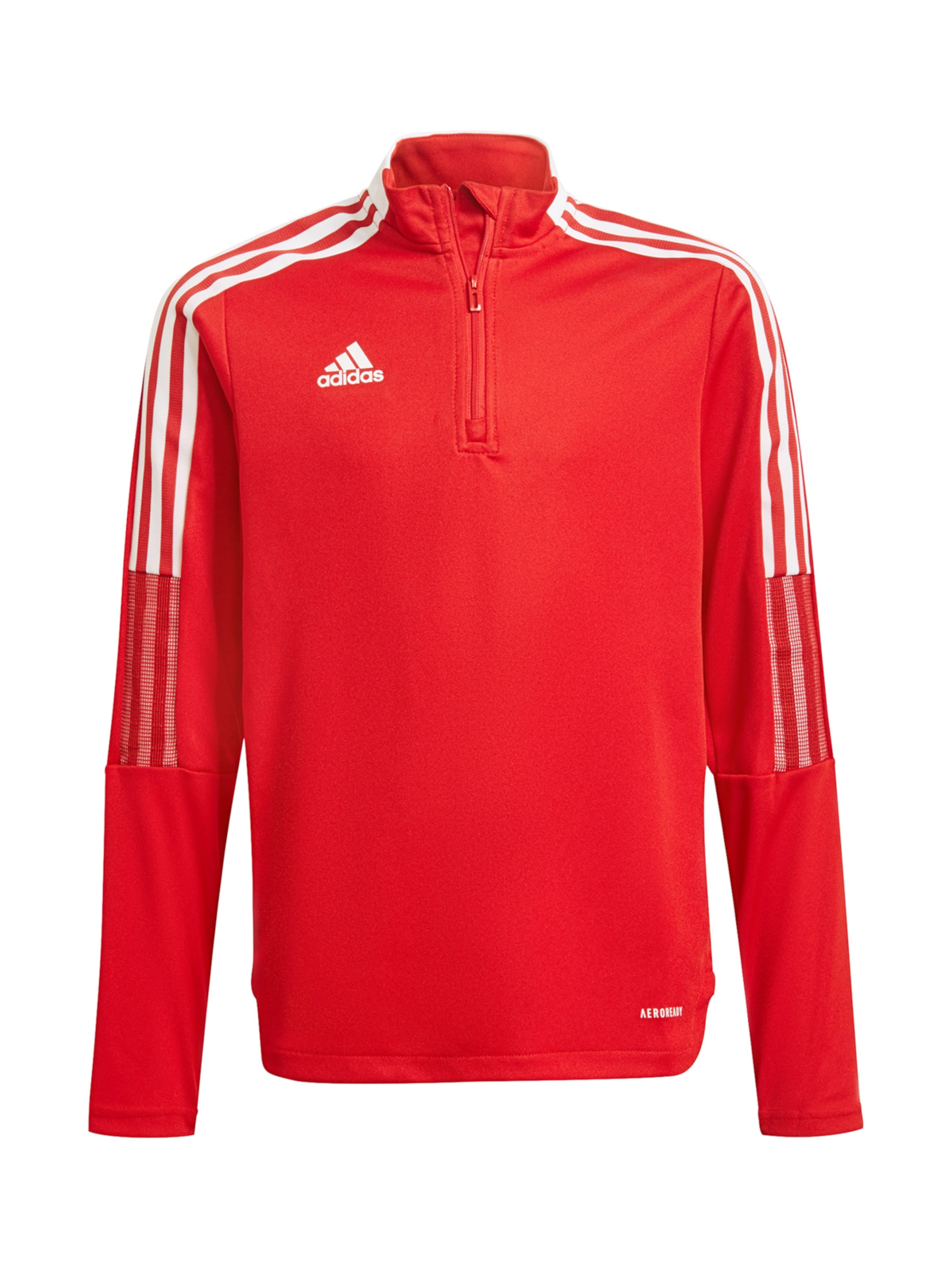 ADIDAS PERFORMANCE Sportsweatshirt in Rot: Vorderseite