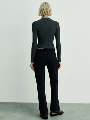 MANGO Regular Jeans 'MATILDA' in Zwart