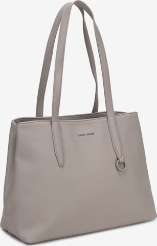 Borsa a spalla 'Borsa a Spalla David Jones Ecopelle Martellata' di David Jones in grigio: frontale