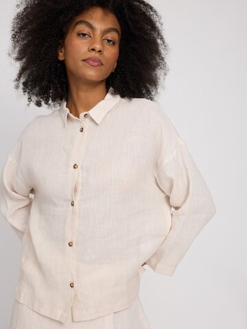 mazine Blouse 'Lia' in Beige