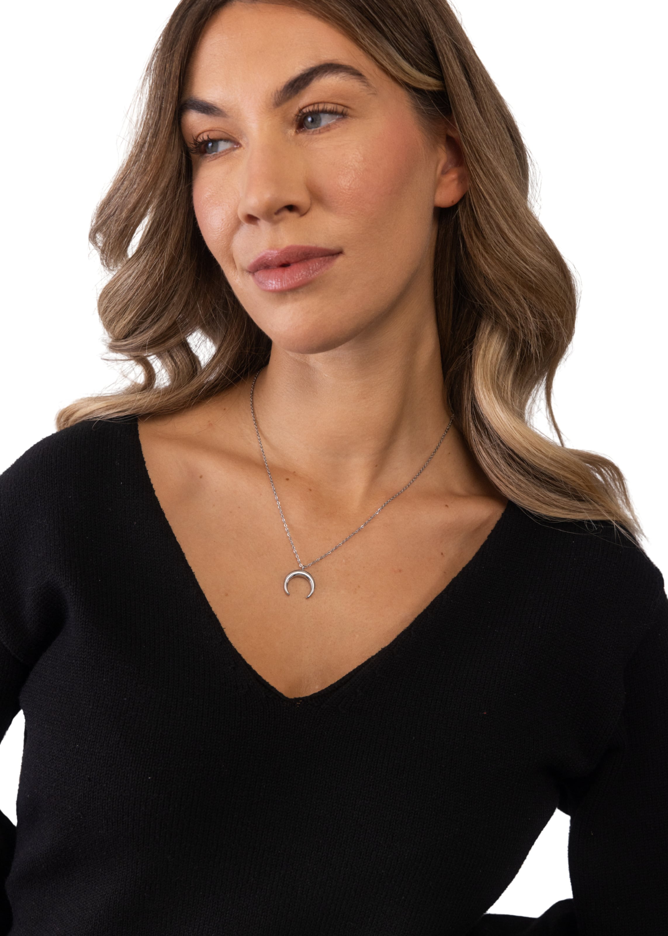 Chaîne 'Moon' PURELEI en argent : devant