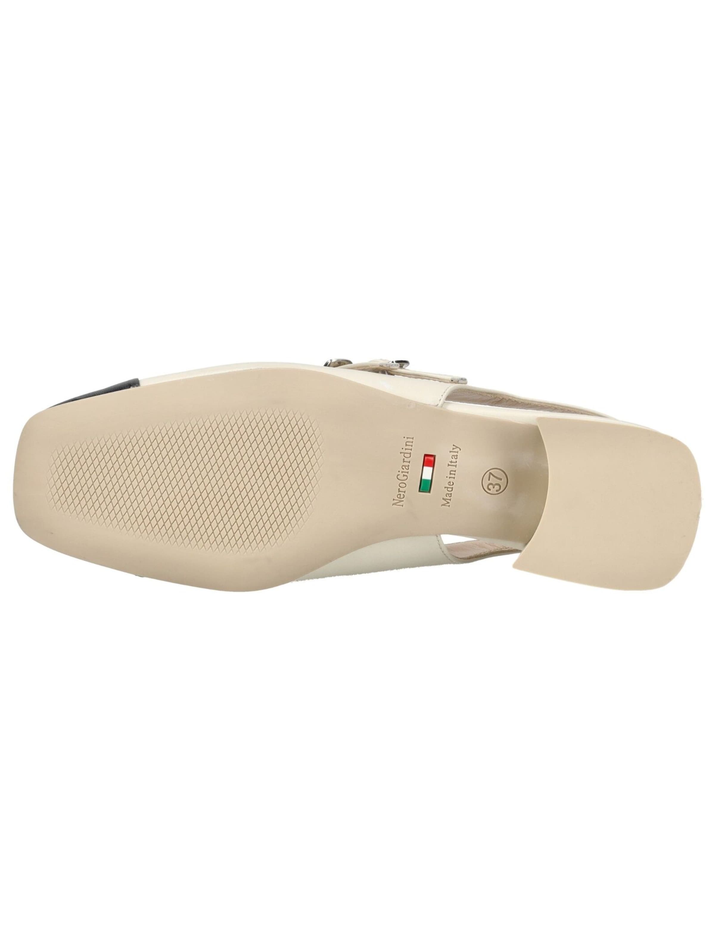 Escarpins à bride arrière Nero Giardini en beige