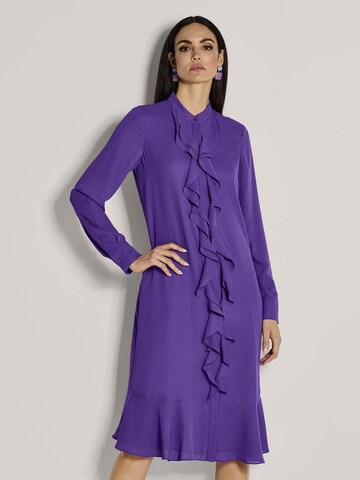 MADELEINE Blousejurk in Lila: voorkant