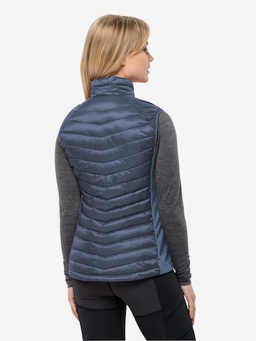 JACK WOLFSKIN Sports vest 'ROUTEBURN PRO INS' in Blue