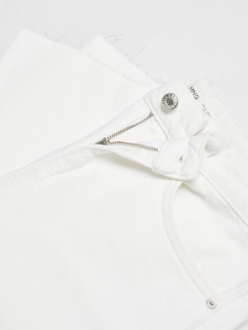 MANGO Regular Jeans 'BLANCA' in Weiß