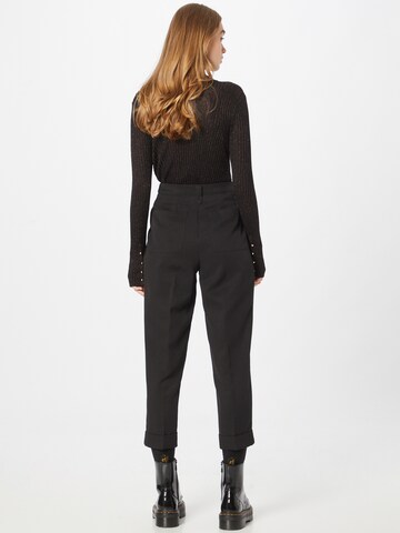 OVS Regular Pleat-front trousers in Black