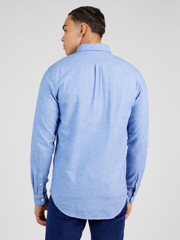 Samsøe Samsøe Regular fit Button Up Shirt 'LIAM' in Blue