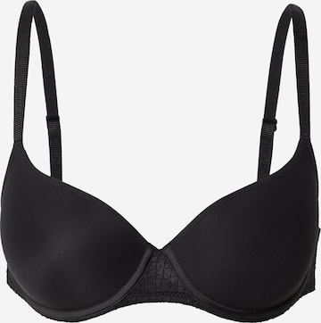 PASSIONATA T-shirt Bra 'SUN' in Black: front