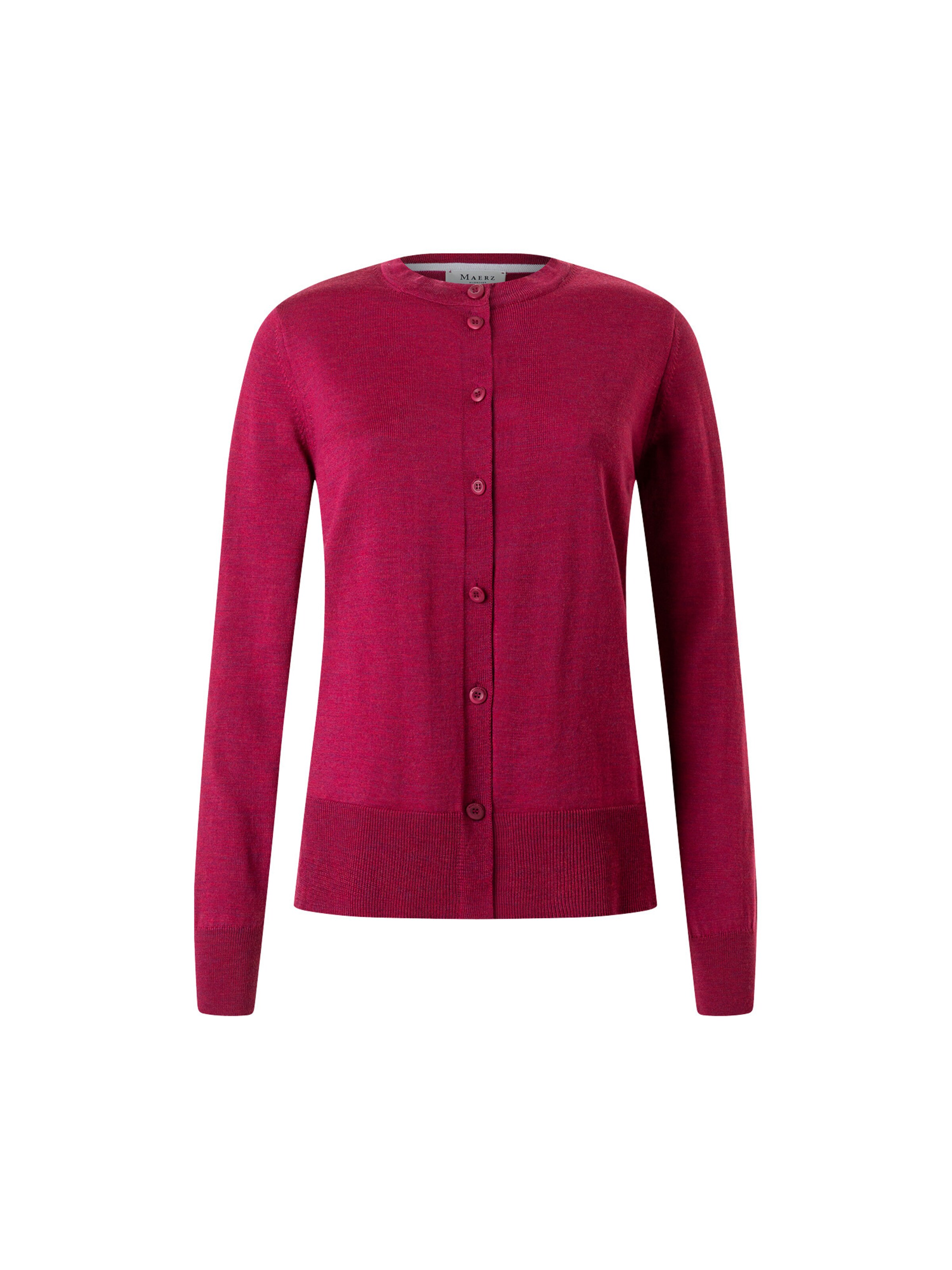 MAERZ Muenchen Strickjacke in Pink: Vorderseite