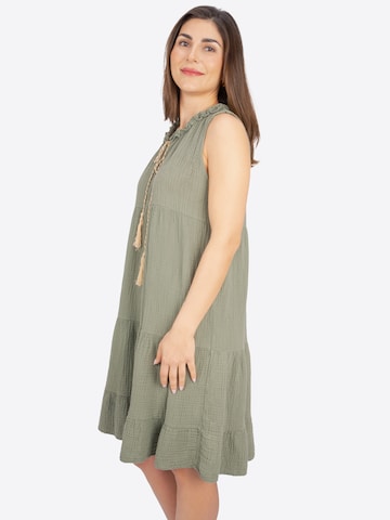 Seasons of April Zomerjurk 'Buki' in Groen
