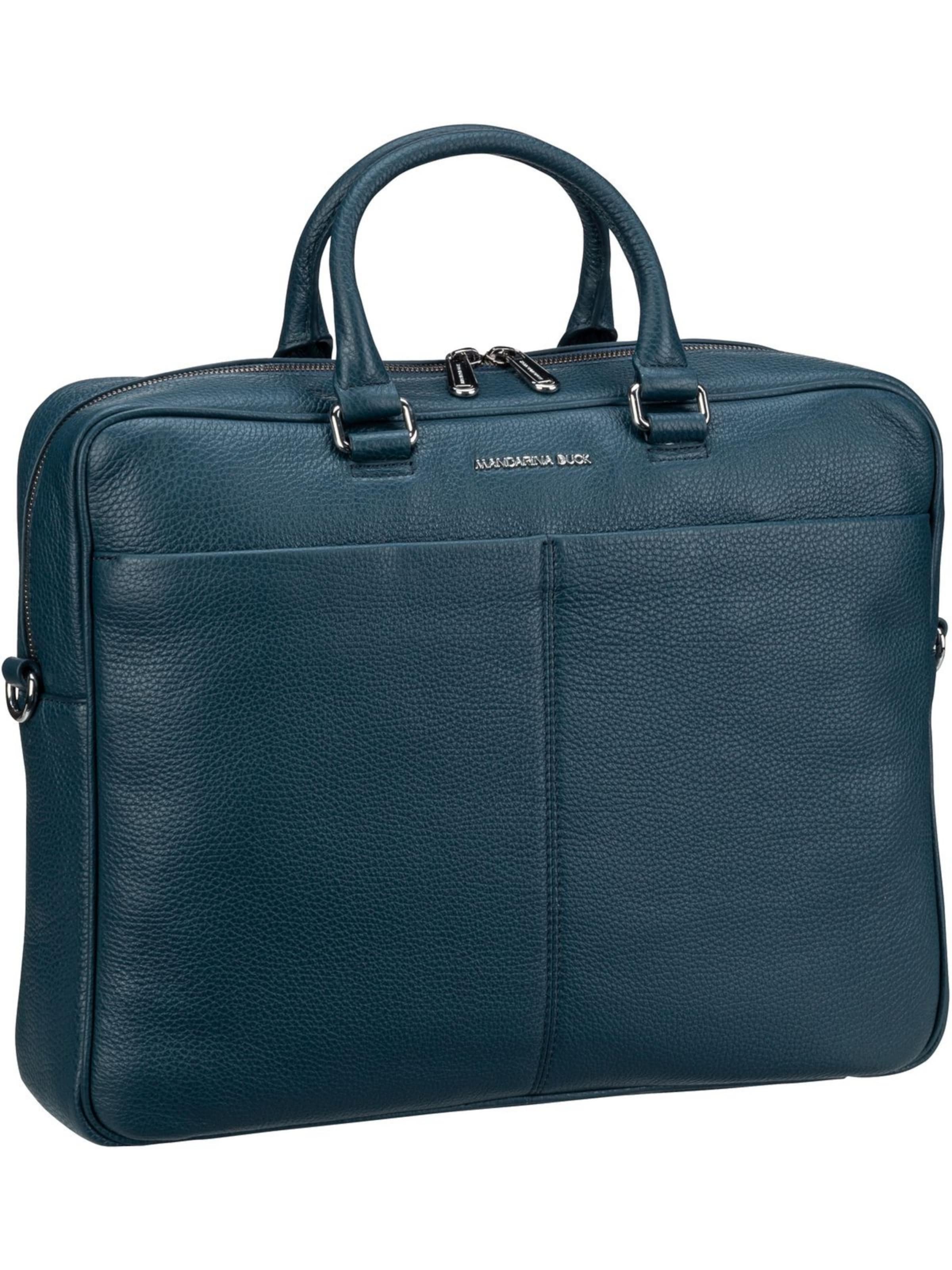 MANDARINA DUCK Document Bag in Blue: front