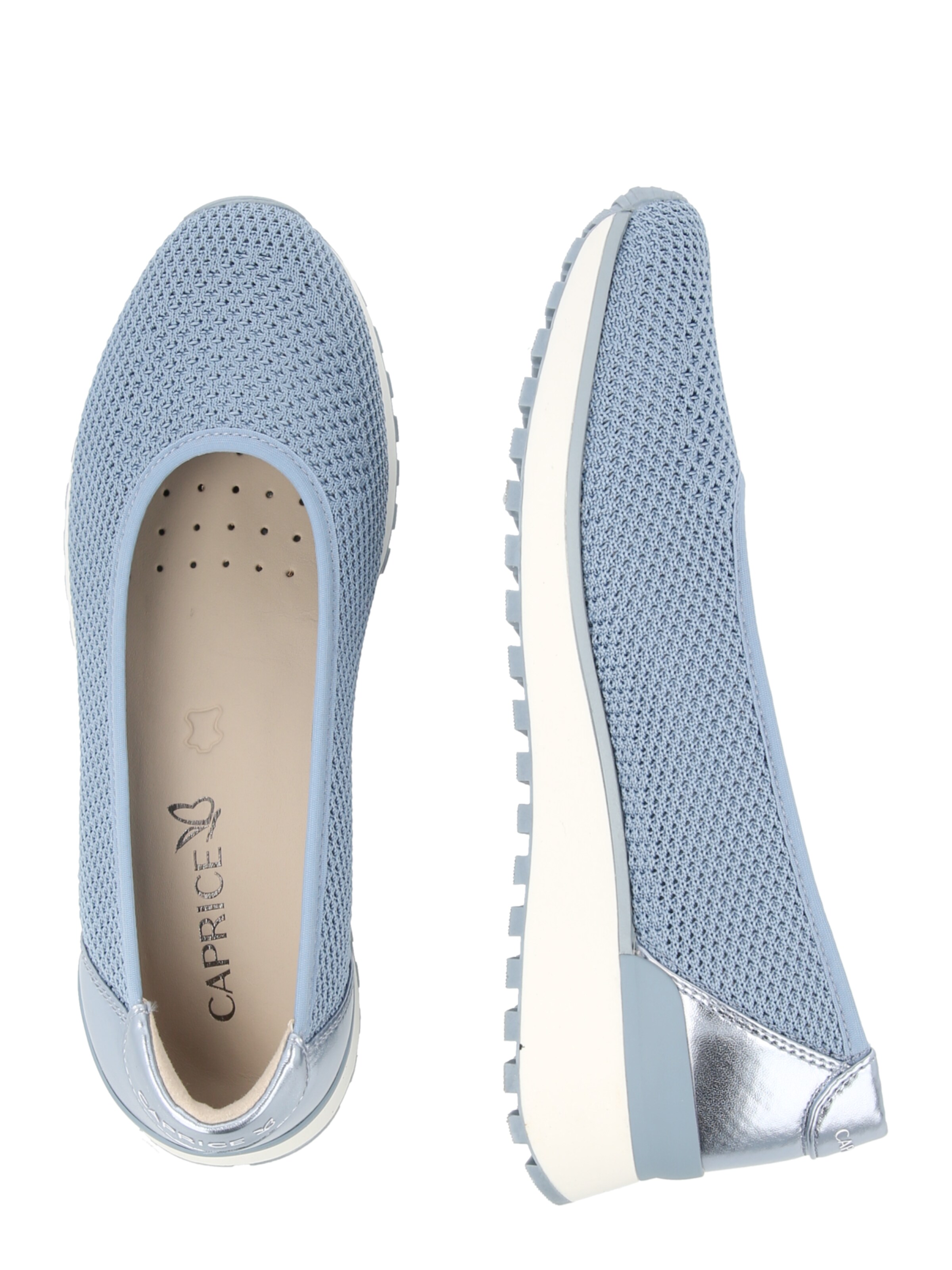 mėlyna CAPRICE Batai be raištelių