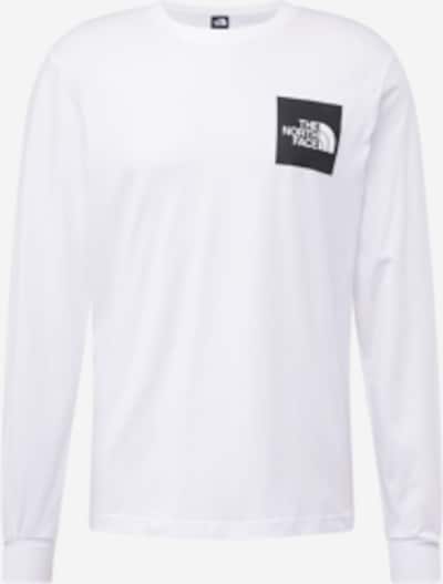 THE NORTH FACE Shirt 'FINE' in schwarz / weiß, Produktansicht