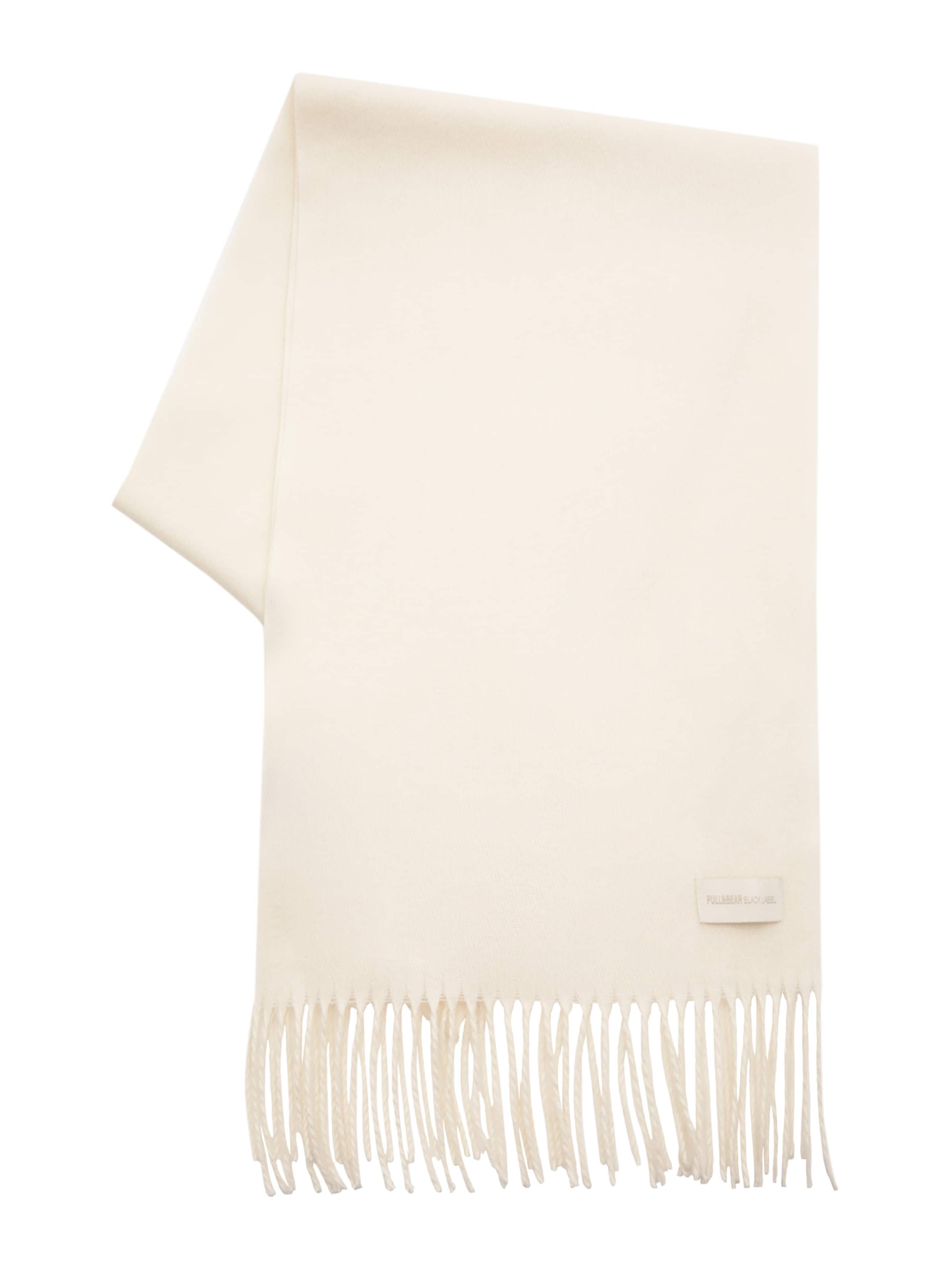 Pull&Bear Halsduk i vit: framsida