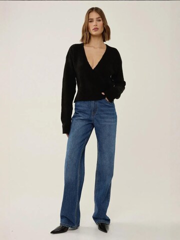 Cardigan Hiccup en noir : devant