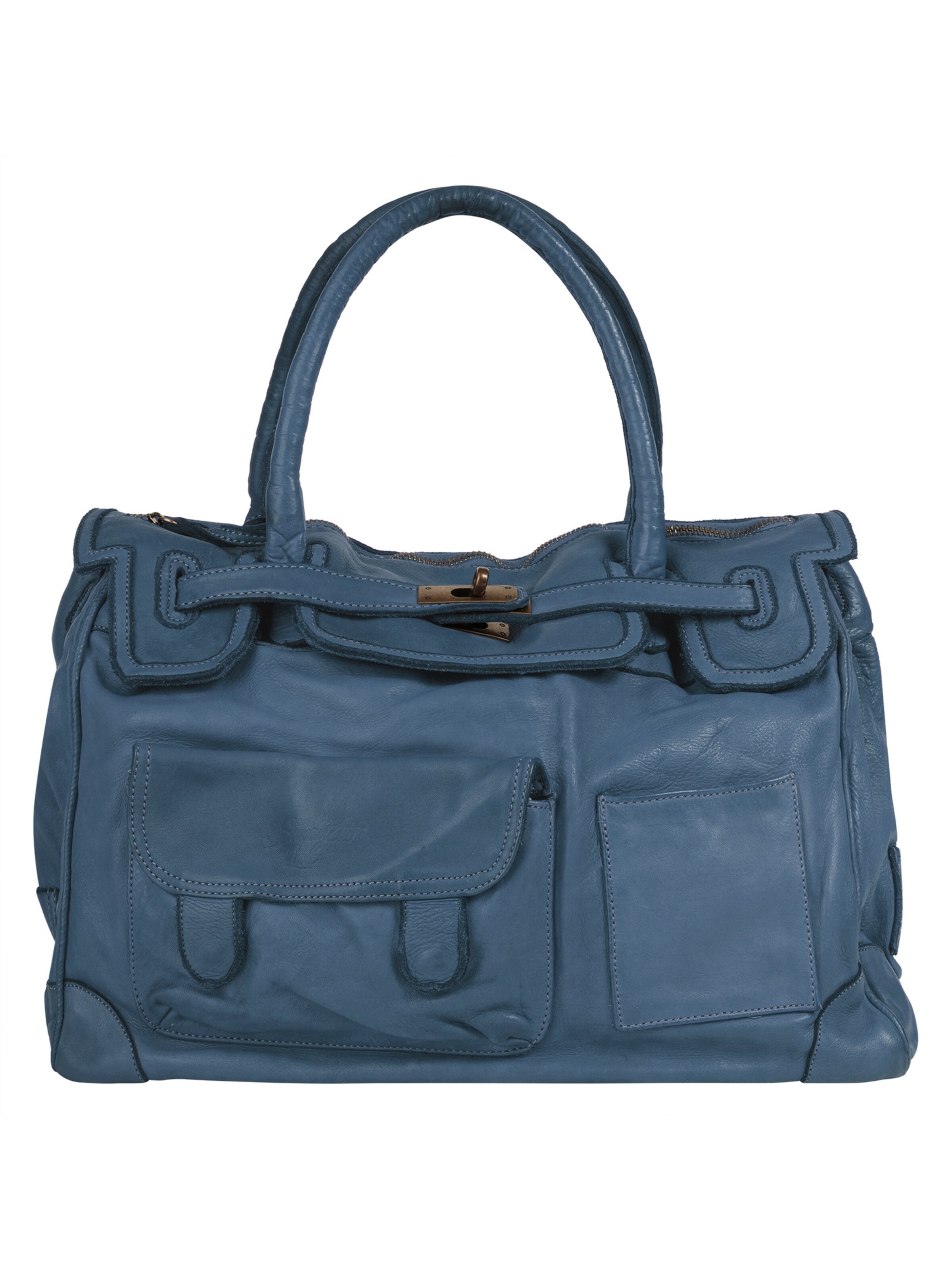 Cabas Samantha Look en bleu : devant