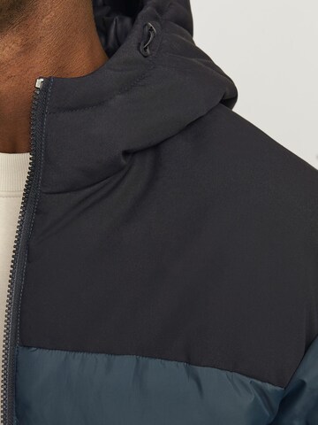 JACK & JONES Vinterjakke 'JJMoon' i blå