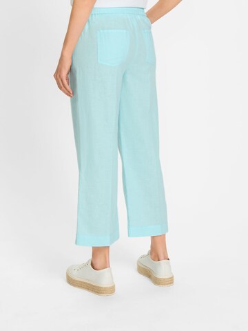 Olsen Wide leg Broek in Groen