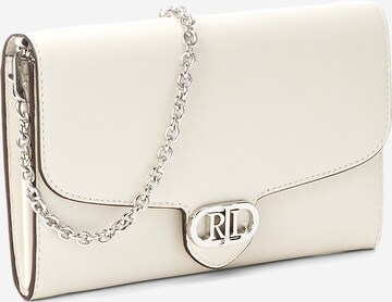 Lauren Ralph Lauren - Mala de ombro 'ADAIR 20' em branco